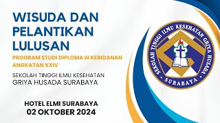 WISUDA DAN PELANTIKAN LULUSAN PRODI DIII KEBIDANAN ANGKATAN XXIV [upl. by Lorens]