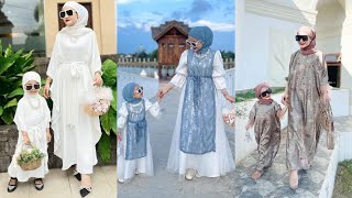 INSPIRASI GAMIS COUPLE IBU DAN ANAK KEKINIAN [upl. by Norword]