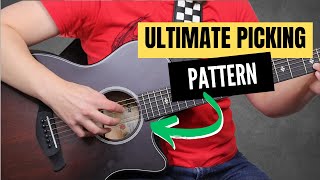 How To Travis Pick on Guitar  The ULTIMATE Fingerpicking Pattern [upl. by Edda797]