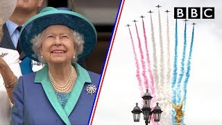 Watch the entire spectacular 100aircraft flypast as RAF celebrates 100 years  BBC [upl. by Krilov830]