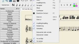 Paletter i MuseScore [upl. by Arlyn]