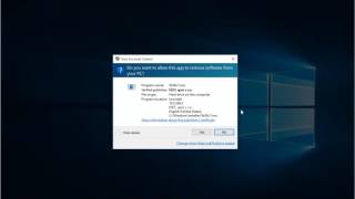 Uninstall ESET Smart Security Premium 10 on Windows 10 [upl. by Barhos]