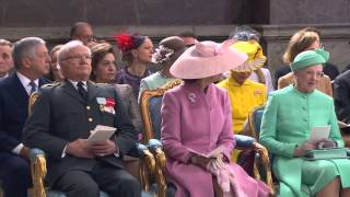 Kungen70  King Carl XVI Gustafs Birthday  Te Deum [upl. by Weirick300]