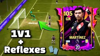 102 rated Emiliano Martinezs review in fc mobile  His reflexes 🥵  FC MOBILE GAMEPLAY ⚽ [upl. by Townshend383]