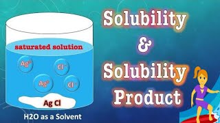 Solubility and Solubility Product Constant  Finding Ksp Tips and Tricks Urdu  Hindi  Youtube [upl. by Ahsad]