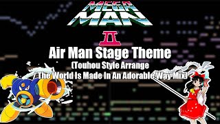 Mega Man 2  Air Man Stage Theme Touhou Style Arrange [upl. by Atiner]