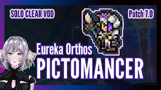 Pictomancer Eureka Orthos EO solo clear patch 70 with commentary twitchvod [upl. by Newel234]