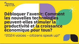 Comment les nouvelles technologies peuventelles stimuler la croissance économique pour tous [upl. by Andrien830]