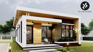 MINIMALIST BOX TYPE HOUSE DESIGN WITH 3 BEDROOMS [upl. by Wilde]