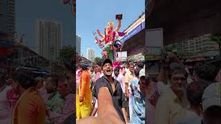 Nazar Kadh Deva 🥺  chinchpoklichachintamani lalbagcharaja maharashtra youtube emotional [upl. by Bouley301]