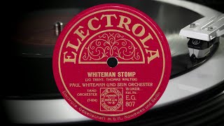 Paul Whiteman and his Orchestra Whiteman Stomp 1927 [upl. by Ayle]