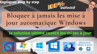 Désactiver les Mises à jour Windows 10 définitivement [upl. by Daile]