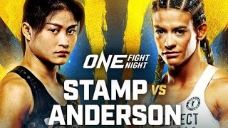 Stamp Fairtex Vs Alyse Anderson  Thailand Vs USA [upl. by Cleveland]