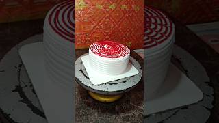 New simple cake degine short youtubeshorts shortvideo viralvideo trending [upl. by Silevi580]