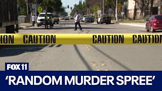 Random murder spree in LA County 2 arrests made [upl. by Oilerua]