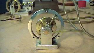 Live Steam Elmers Engine 46 Comber Rotary Engine [upl. by Geibel]