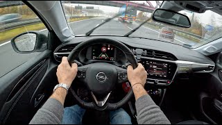 2021 Opel Corsa F 12 100HP 0100 POV Test Drive 983 Joe Black [upl. by Ecinhoj637]