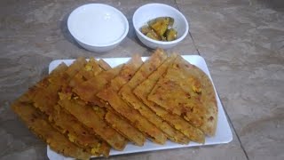 Chicken Keema paratha recipe by pk desi kitchen [upl. by Allistir]