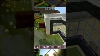 Fiz uma casa moderna no minecraft minecraft shorts [upl. by Enidualc]