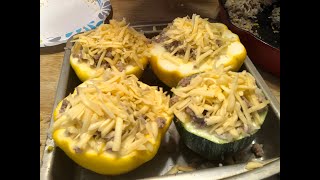 Stuffed Patty Pan Squash [upl. by Chandos]