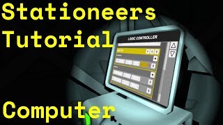 Stationeers Tutorial Computer [upl. by Fleurette]