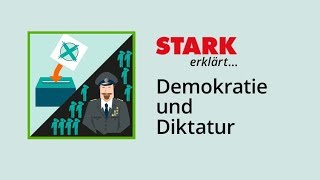 Demokratie und Diktatur  STARK erklärt [upl. by Bunns295]