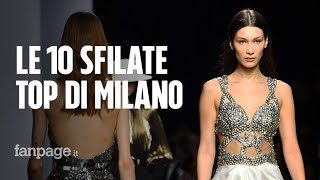 Milano Fashion Week i trend dalle passerella AutunnoInverno 201920 [upl. by Enrobialc]