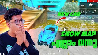 New Car Sliding Rail ⛄ Winterland Bermuda Map കണ്ടോ 😱 OB47 Update  Akshay Akz [upl. by Binni999]