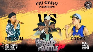 FARHOP RAP BATTLE  BATTLE ROUND  P DOSE Vs MAUSAM  VAIGANG RECORDS PRESENT [upl. by Githens904]