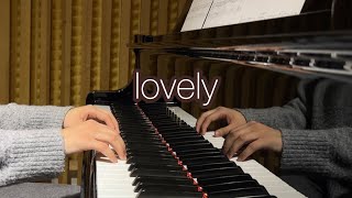 Billie Eilish  lovely  piano cover [upl. by Aleyam]