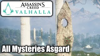 Assassins Creed Valhalla  Asgard all Mystery Locations and Solutions [upl. by Stan]