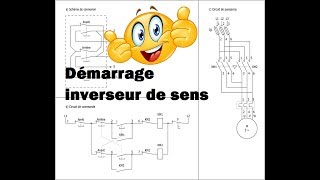 Montage Démarrage inverseur avec SCHEMAPLIC [upl. by Chan]