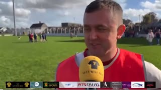 Ballon Players amp Management react to winning the 2024 Carlow JFC ‘A’ Final [upl. by Orpheus719]