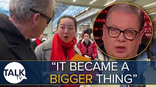 “Got Totally Out Of Hand”  Pianist Harassed By ProChina Activist At London Station [upl. by Binni616]