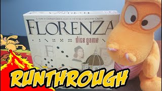 Florenza Dice Game  Gameplay Runthrough [upl. by Eelirem]