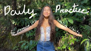 How I stay grounded in confidence amp love  a daily meditation practice [upl. by Eliak]