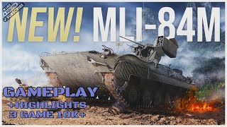 World of Tanks New MLI84M GAMEPLAY  Bonus WOTC EPIC created by JBMNTSVK [upl. by Yrrot518]