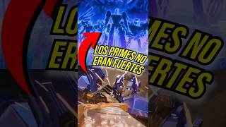 Los Primes NO eran Fuertes  transformers transformersone megatron optimusprime shorts [upl. by Solraced797]