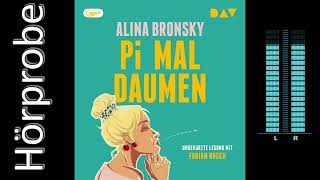 Alina Bronsky Pi mal Daumen Hörbuchvorstellung [upl. by Zzaj]