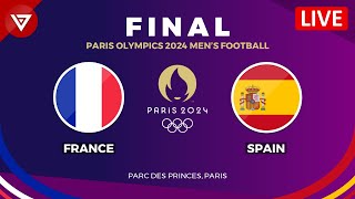 🔴 FRANCE vs SPAIN  FINAL MENS FOOTBALL PARIS OLYMPICS 2024 Preview amp Predictions Gold Medal Match [upl. by Acirre]