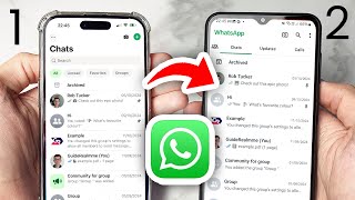 How To Use 1 WhatsApp On 2 Different Phones  Full Guide [upl. by Asiralc]