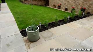 My Newly Laid Marshalls Indian Buff Sandstone Paving Slabs [upl. by Adnaluoy511]