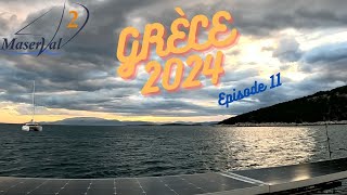 Grèce 2024 Ep11  De Kastos vers le mouillage de Dhioni [upl. by Ardna]