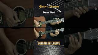 Dear God  Avenged Sevenfold  EASY Guitar Tutorial  Guitar Lessons guitarlessons [upl. by Hook]