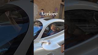 Horacio Pagani Driving a Pagani Utopia short shorts youtubeshorts [upl. by Ahseneuq]