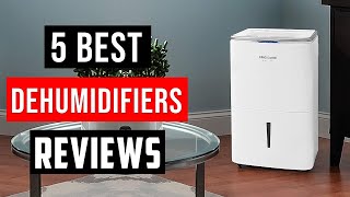 ✅Top 5 Best Dehumidifier In 2023 With Buying Guide [upl. by Idnyc]