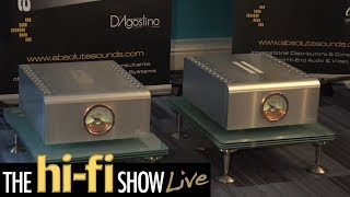 Wilson Audio DAgostino Progression dCS Transparent Cabling Absolute Sounds  HiFi Show Live 2017 [upl. by Suqram354]