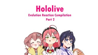 Part 2 Hololive Evolution Reactions Compilation 22 [upl. by Eidoj]