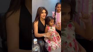 SreeLeela Cute Moments With Kid  kissik pushpa2 shorts [upl. by Delwyn535]