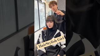 Dark Brown Short Haircut Tutorial Stylish Design amp Color Ideas for Girls haircuttingessentials [upl. by Milford]